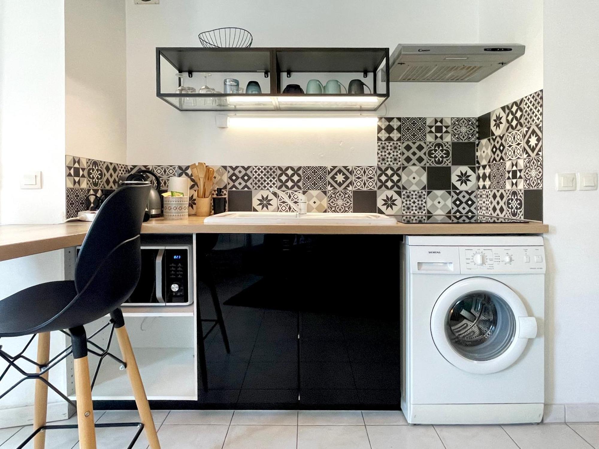 מרסיי Lapin Blanc - Joli Studio Avec Terrasse מראה חיצוני תמונה